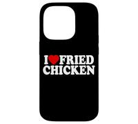I LOVE FRIED CHICKEN I HEART CHICKEN Case for iPhone 14 Pro