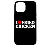 I LOVE FRIED CHICKEN I HEART CHICKEN Case for iPhone 15