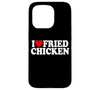I LOVE FRIED CHICKEN I HEART CHICKEN Case for iPhone 15 Pro