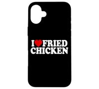 I LOVE FRIED CHICKEN I HEART CHICKEN Case for iPhone 16 Plus
