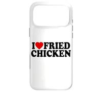 I LOVE FRIED CHICKEN I HEART CHICKEN Case for iPhone 17 Pro Max