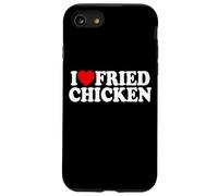 I LOVE FRIED CHICKEN I HEART CHICKEN Case for iPhone SE (2020) / 7/8