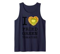 I Love Fried Green Tomatoes. Black Text Version. Tank Top
