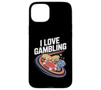 I Love Gambling Casino Poker Chips Dice Vegas Case for iPhone 15 Plus