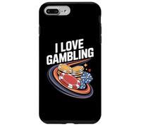 I Love Gambling Casino Poker Chips Dice Vegas Case for iPhone 7 Plus/8 Plus