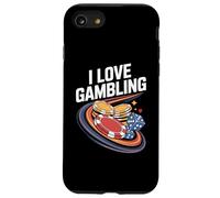 I Love Gambling Casino Poker Chips Dice Vegas Case for iPhone SE (2020) / 7/8