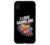 I Love Gambling Casino Poker Chips Dice Vegas Case for iPhone XS Max