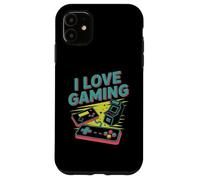 I Love Gaming Retro Arcade Fun Case for iPhone 11