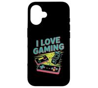 I Love Gaming Retro Arcade Fun Case for iPhone 16