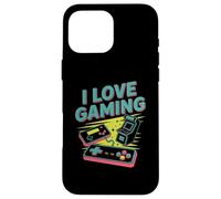 I Love Gaming Retro Arcade Fun Case for iPhone 16 Pro Max