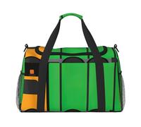 I Love Garbage Trucks Print Ample Travel Large Capacity Hand Travel Bag Carry On Tote Foldable Travel Totes Bag
