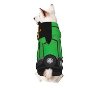 I Love Garbage Trucks Print Dog Hoodie For Small Dogs, Warm, Soft, And Breathable Sweatshirt, Easy To Wear Jumper, Pet Winter Weather Coat Pullover