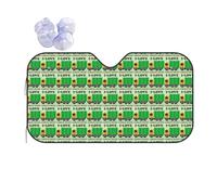 I Love Garbage Trucks Printing Thickened Car Sunshade Keep Car Interior Cool.Universal Windshield Sun Shade Fit For Cars.Suvs