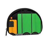 I Love Garbage Trucks Prints Coin Purse for Women Cute Small Change Wallet Mini Coin Purses Pouch with Zipper