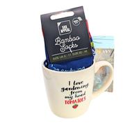 I Love Gardening from My Head Tomatoes Mug & Socks Set for Him Gift Set Idea MSISO163M