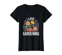 I Love Gardening Sunflowers Lavender Tomatoes Value Graphic T-Shirt