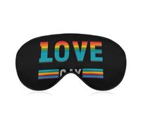 I Love Gay Porn Sleep Mask Lightweight Blindfold Eye Mask with Adjustable Strap for Men Women