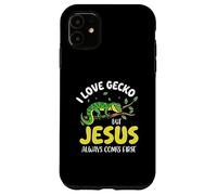 I love Gecko but jesus always comes first Case for iPhone 11