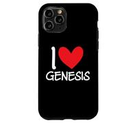 I Love Genesis Name Personalized Girl Woman BFF Friend Heart Case for iPhone 11 Pro