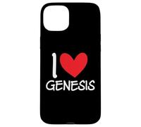 I Love Genesis Name Personalized Girl Woman BFF Friend Heart Case for iPhone 15 Plus