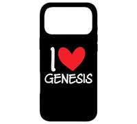 I Love Genesis Name Personalized Girl Woman BFF Friend Heart Case for iPhone 17 Pro Max