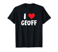 I Love Geoff - Heart T-Shirt