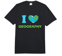 I Love Geography Geography Teacher Comfort Colors Adult Heavyweight T-Shirt