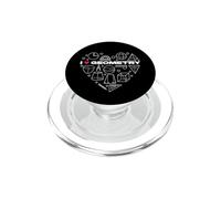 I Love Geometry - Math Shapes Circle PopSockets PopGrip for MagSafe