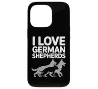 I Love German Shepherds Canine Pride Case for iPhone 13 Pro