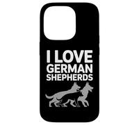 I Love German Shepherds Canine Pride Case for iPhone 14 Pro