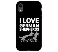 I Love German Shepherds Canine Pride Case for iPhone XR