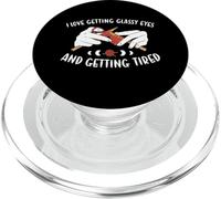 I Love Getting Glassy Eyes And Getting Tired Knitting PopSockets PopGrip for MagSafe