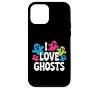 I Love Ghosts Colorful Spirits Fun Case for iPhone 12 mini