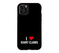 I Love Giant Clams - Heart - Distressed Case for iPhone 11 Pro