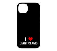 I Love Giant Clams - Heart - Distressed Case for iPhone 14 Plus