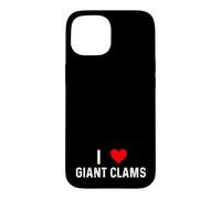 I Love Giant Clams - Heart - Distressed Case for iPhone 15