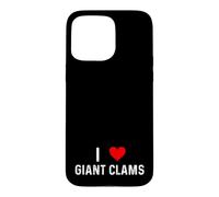I Love Giant Clams - Heart - Distressed Case for iPhone 15 Pro Max