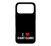 I Love Giant Clams - Heart - Distressed Case for iPhone 17 Pro Max