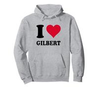 I Love Gilbert Pullover Hoodie