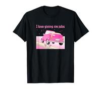 I Love Giving Rim Jobs Funny Inappropriate Adult Humor Pun T-Shirt