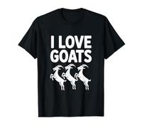 I Love Goats Enthusiast's Favorite Statement Value Graphic T-Shirt