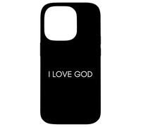 I love God Because he Takes care of me and my Family Tee Case for iPhone 14 Pro