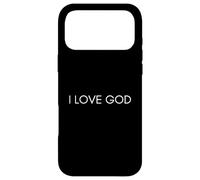 I love God Because he Takes care of me and my Family Tee Case for iPhone 17 Pro Max