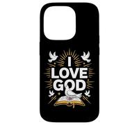 I Love God Christian Faith Expression Case for iPhone 14 Pro