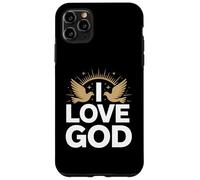 I Love God Spiritual Faith Design Case for iPhone 11 Pro Max