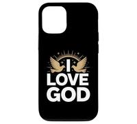 I Love God Spiritual Faith Design Case for iPhone 12/12 Pro