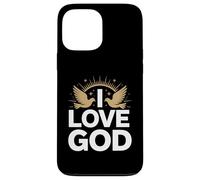 I Love God Spiritual Faith Design Case for iPhone 13 Pro Max