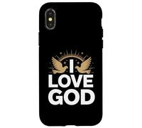 I Love God Spiritual Faith Design Case for iPhone X/XS
