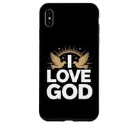 I Love God Spiritual Faith Design Case for iPhone XS Max