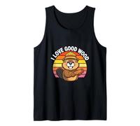I Love Good Wood Funny Beaver Carpenter Humor Tank Top